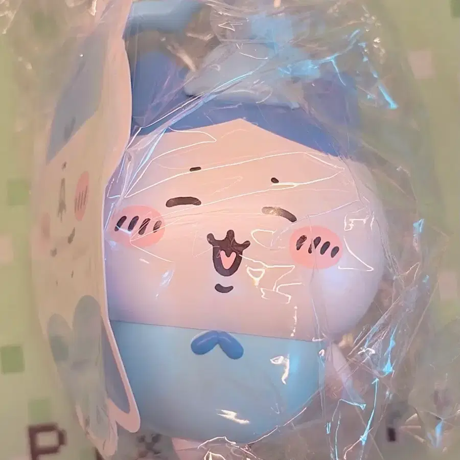 치이카와 움직이는 꽃의 요정 키링(하치와레)+카니 키링
