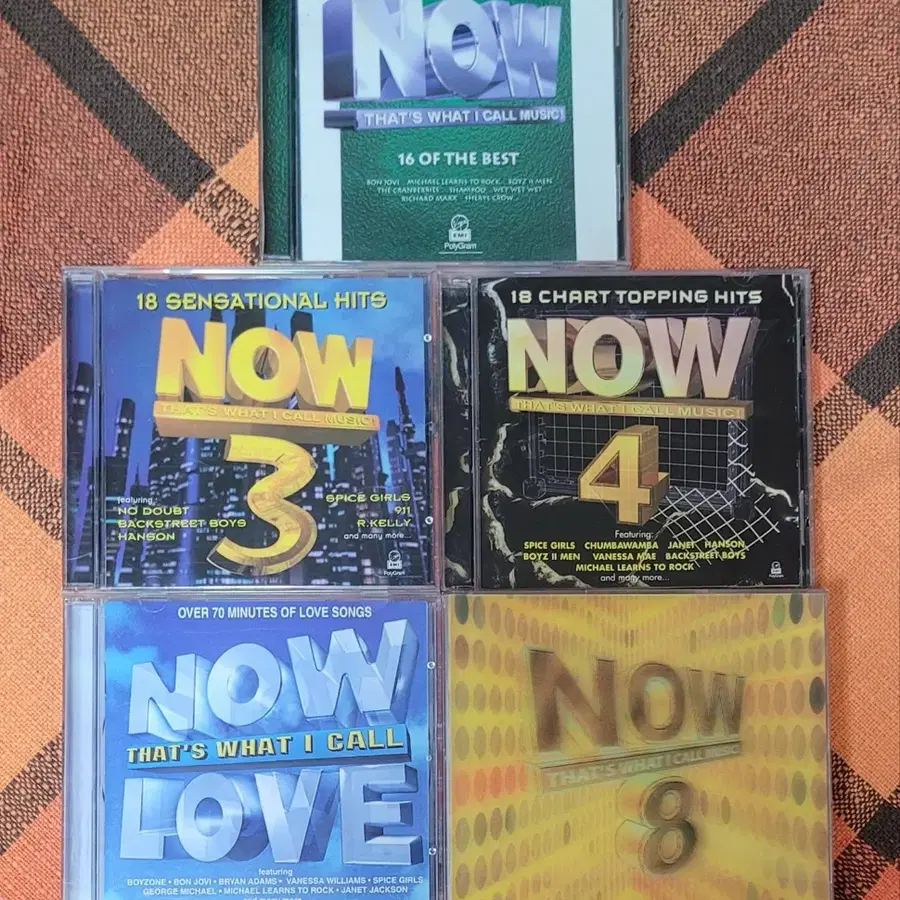 나우 (NOW) 시디 모음