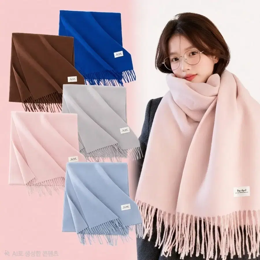 1+1 빅사이즈 머플러 롱 목도리 (무료배송)
