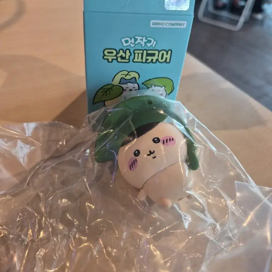 먼작귀 우산 피규어 쿠리만쥬