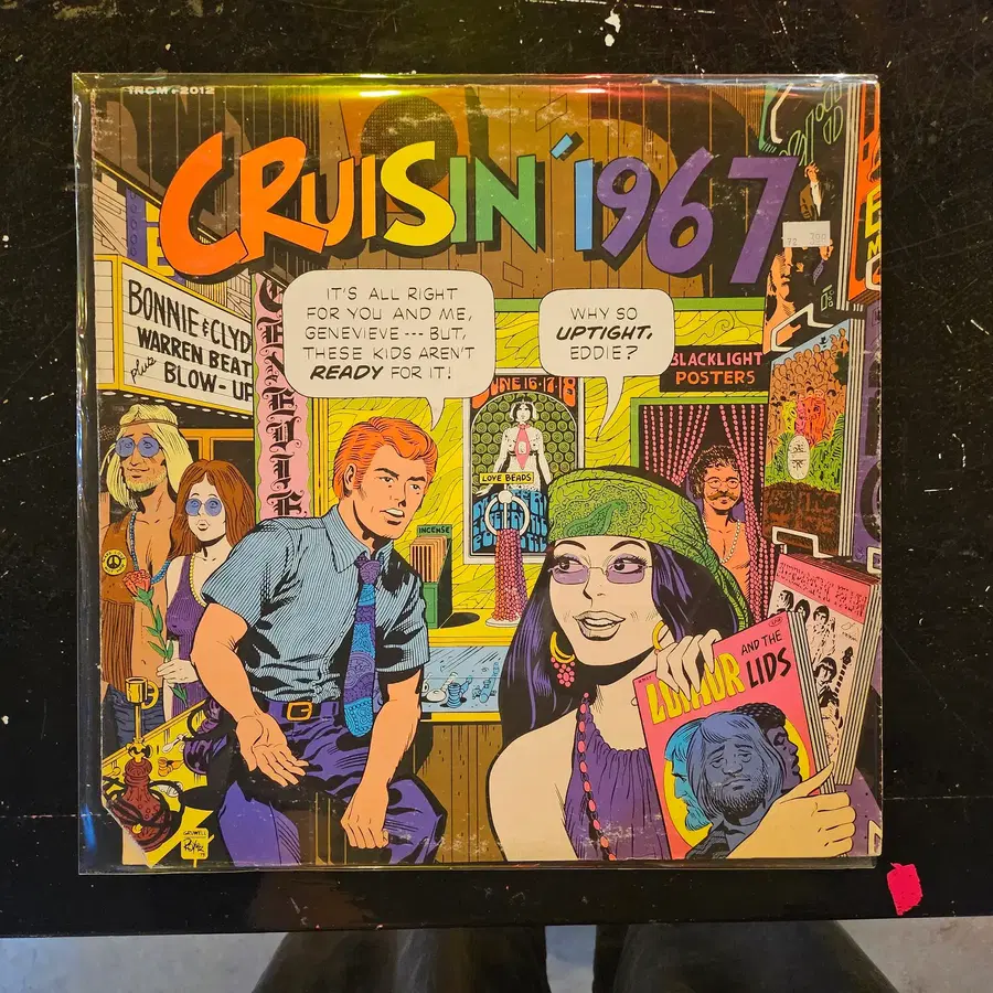 미국의 사이케델릭 록과 히피 문화가 절정을 이루었던 '사랑의 여름(Summer of Love)'을 테마로 한 <CRUISIN' 1967> 오리지널 해외 수입 LP