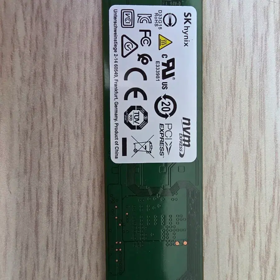 sk hynix m2 NVME BC511 256gb