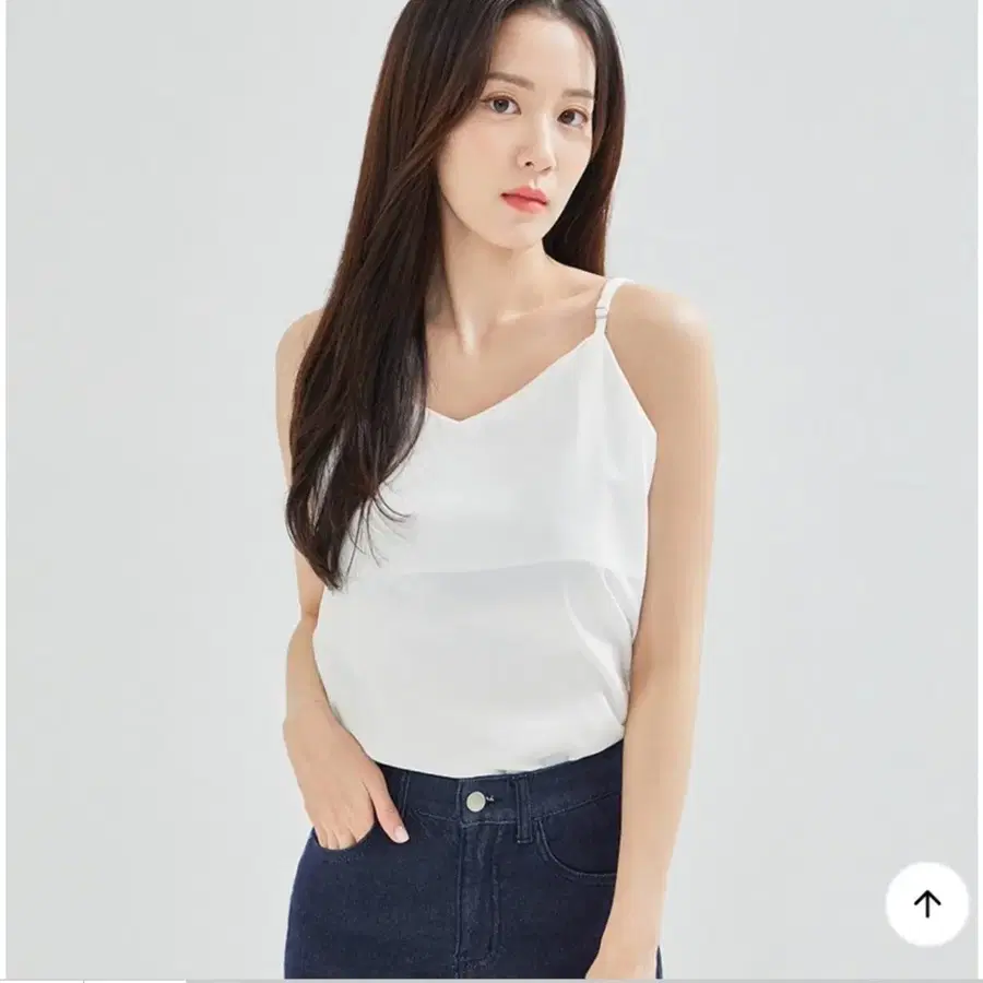 [로엠 품절템] 베이직 나시 블라우스_아이보리
