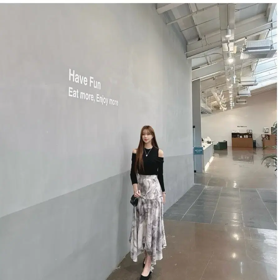 마블 롱스커트