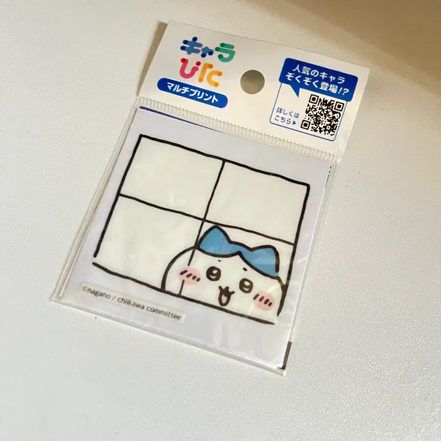 치이카와 먼작귀 하치와레 창문 스티커