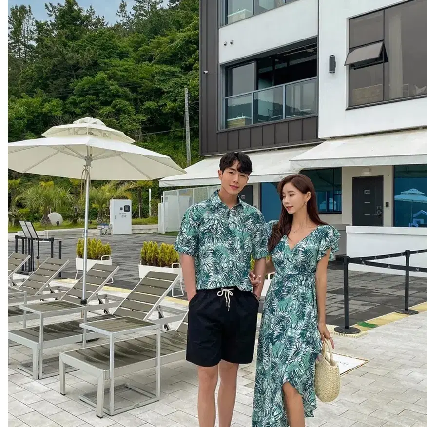 허니문 커플룩