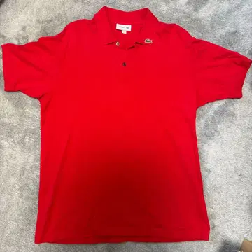 LACOSTE 라코스테 피케 셔츠 레드