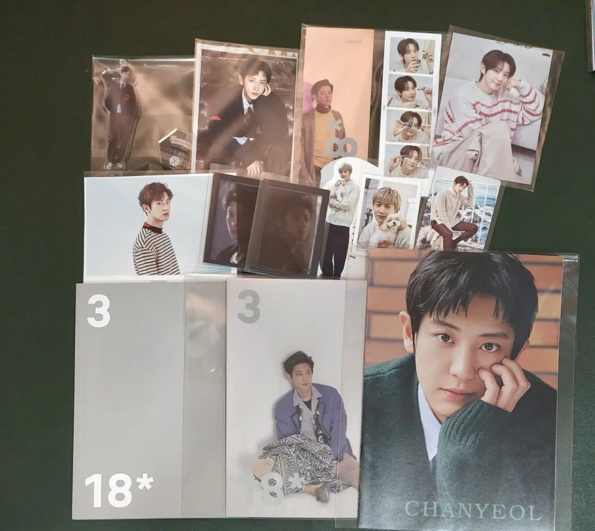 Exo Chanyeol Poca Goods Collection