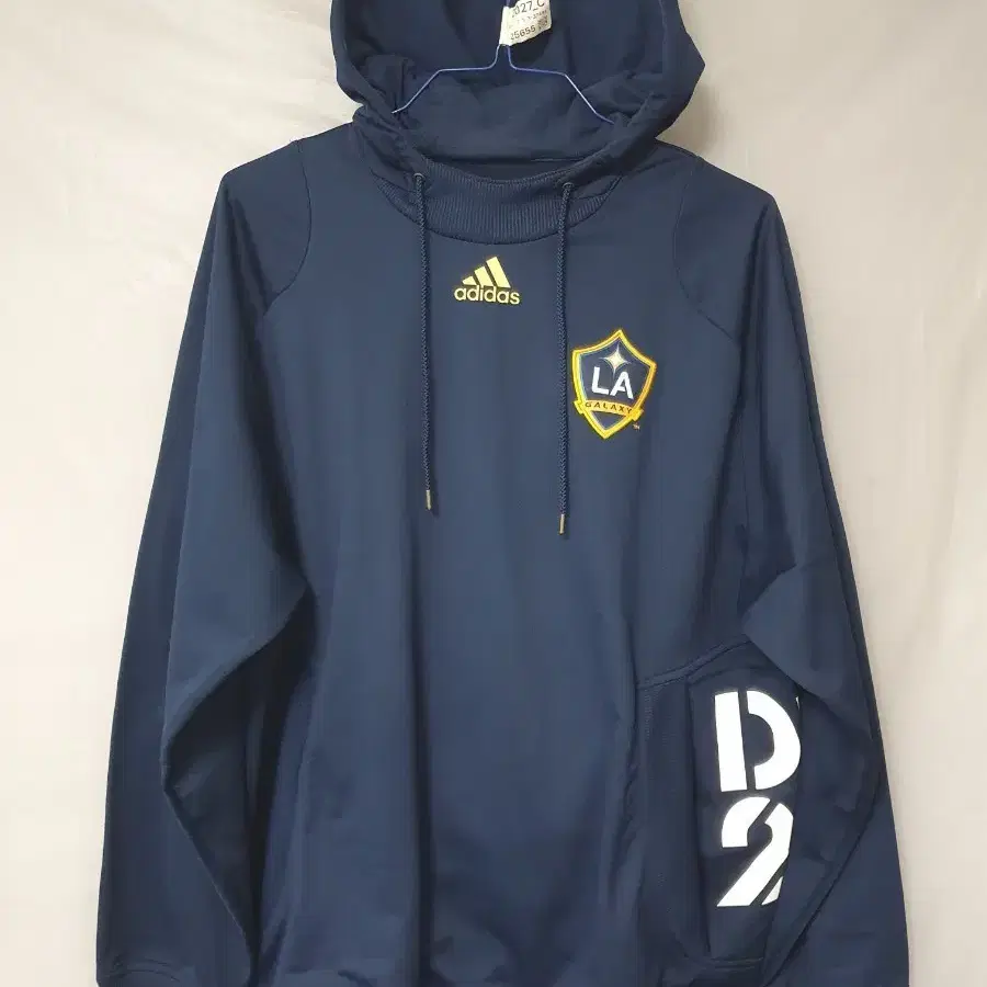 [DB23/ 3XL] 아디다스 LA갤럭시 DB(데이비드 베컴) 빈티지 후드티 네이비