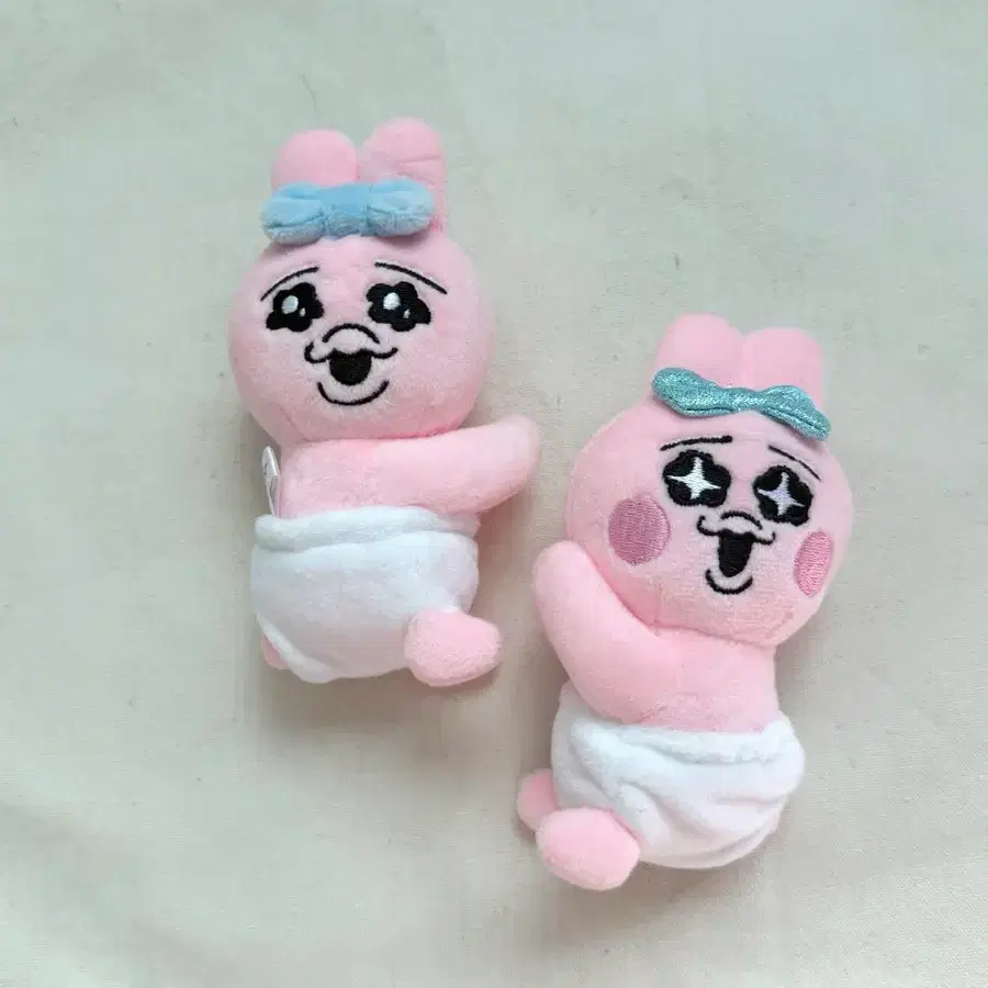 오빤쮸 우사기 인형 거치대 2개 일괄