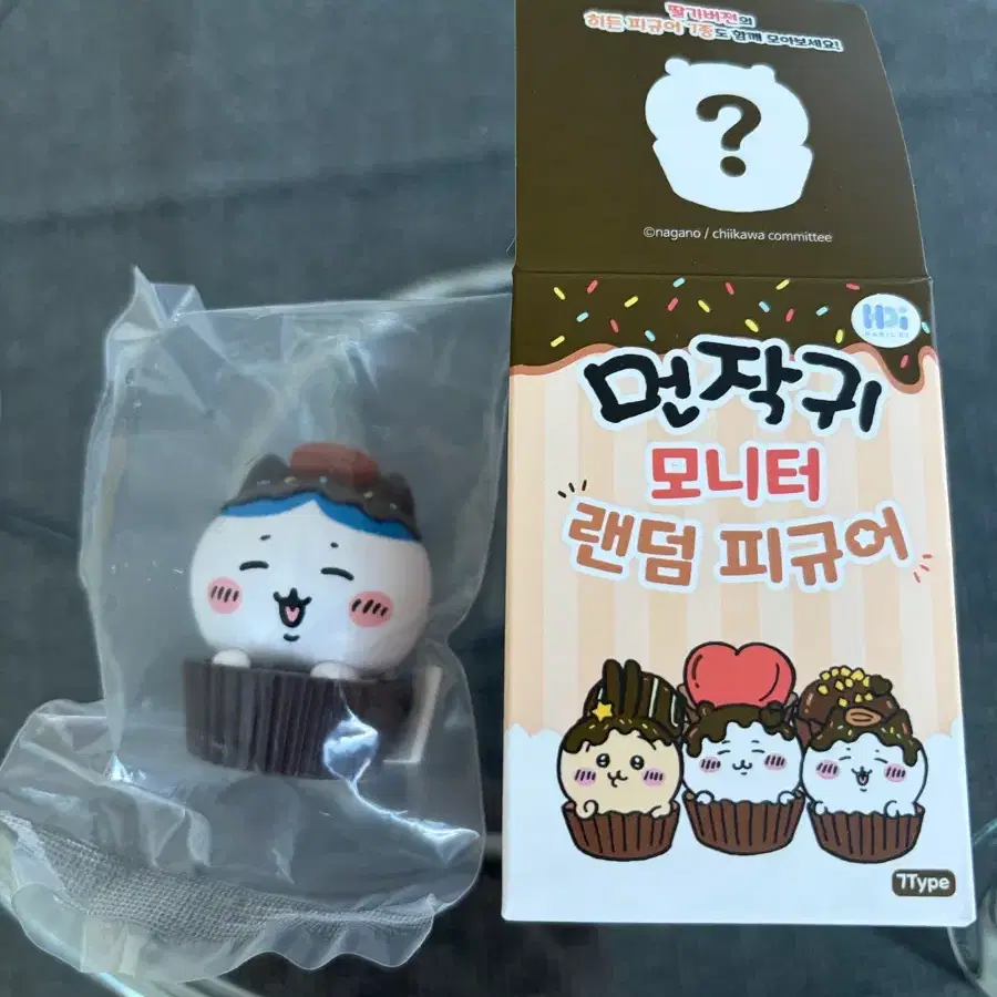 반택포)먼작귀 모니터 피규어 치이카와 가챠 인형