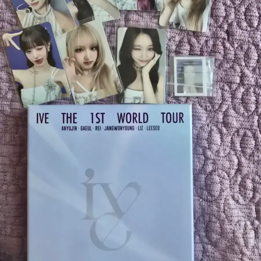 아이브 월드투어 dvd 디비디 포카포함