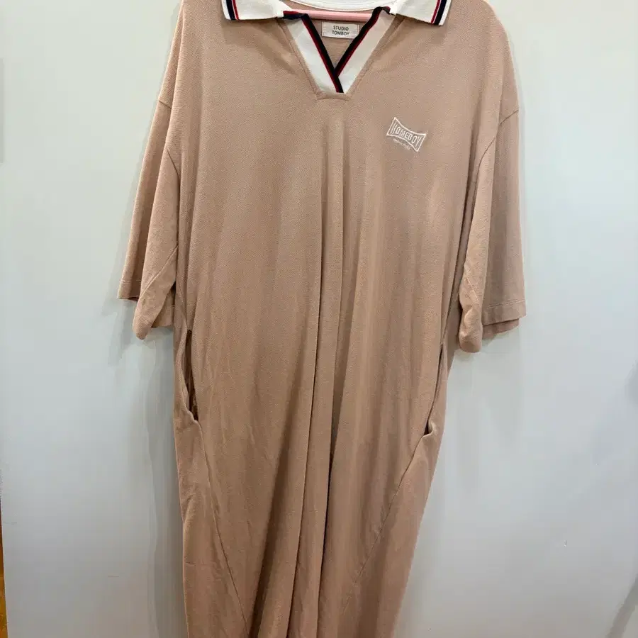 스튜디오톰보이 베이지 원피스