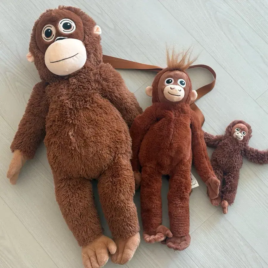 오랑우탄 원숭이 인형 필통 가방