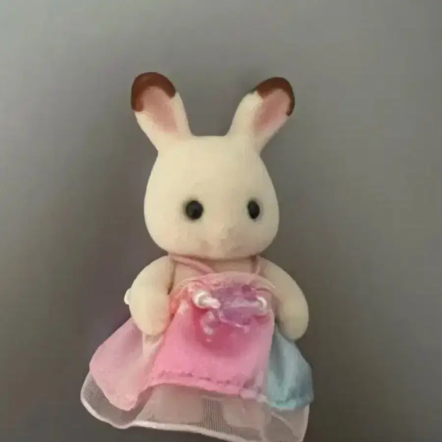 실바니안 초코토끼 직립 아기