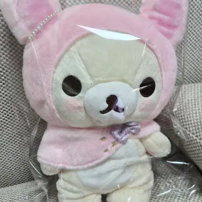 초초레어/정품택] 코리락쿠마 푸르고 부드러운 꿈 토끼 망토 M 인형
