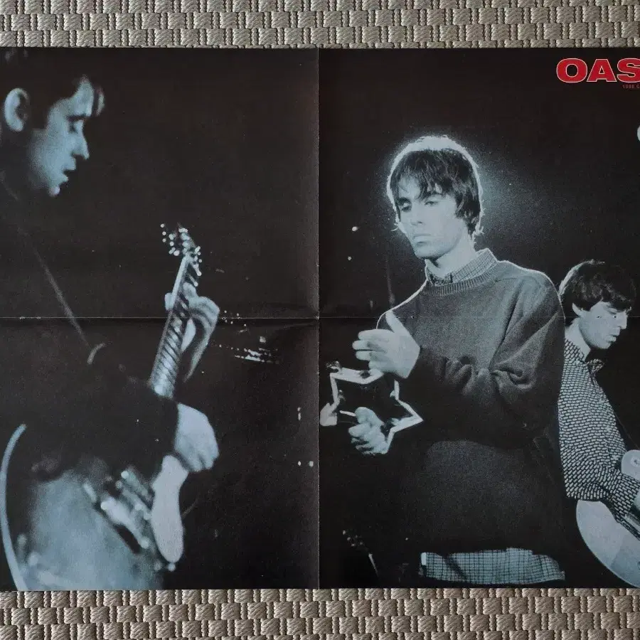 포스터 oasis 오아시스 양면 포스터