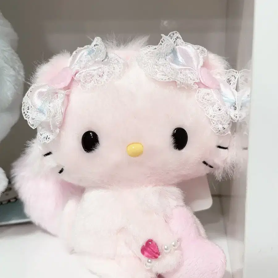 산리오 허니큐트 헤이세이 마스코트 키링 인형 챠미키티