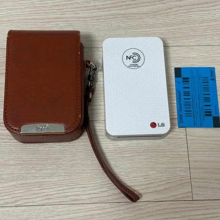LG 포켓포토 프린터 화이트 + 정품 보관 케이스