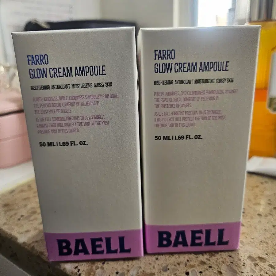 BAELL 파로 글로우 크림 앰플 2개