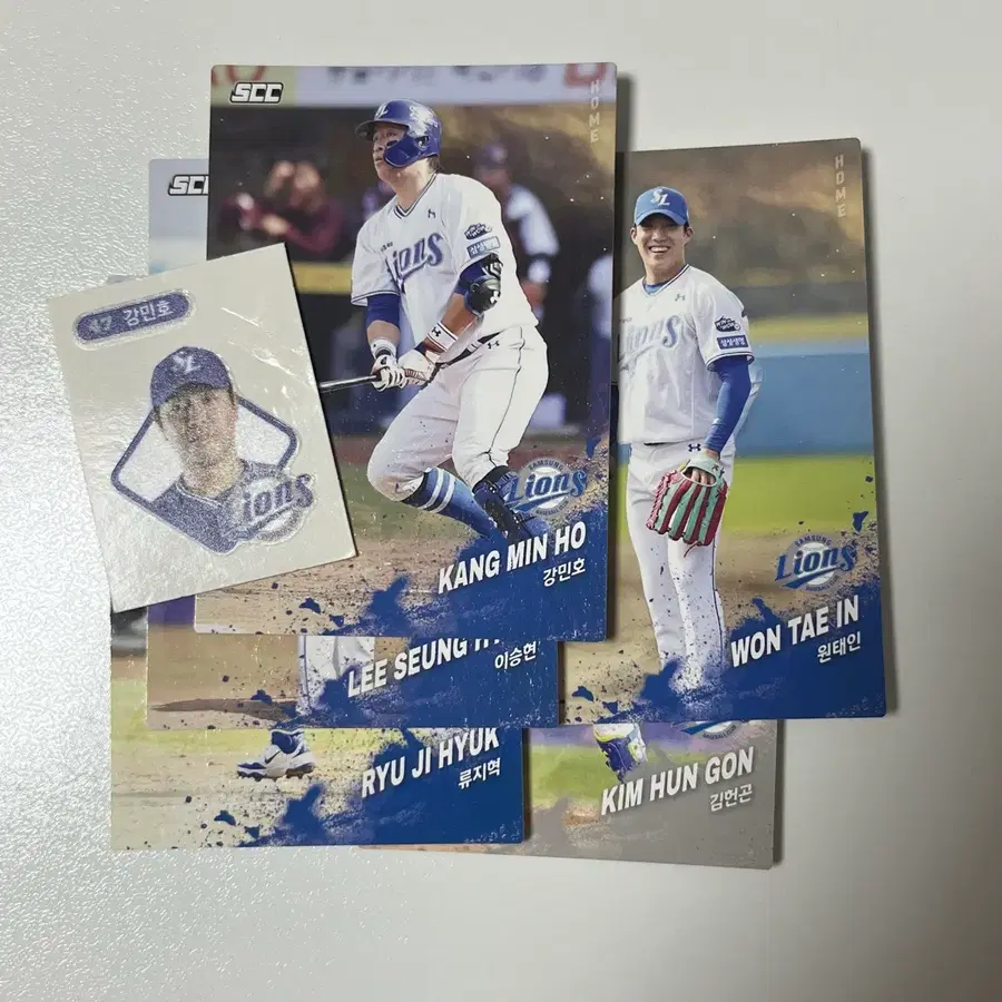삼성 라리온즈 kbo 포토카드