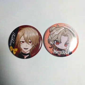Element Sicks EL6 츠바사 캔뱃지 2개 세트