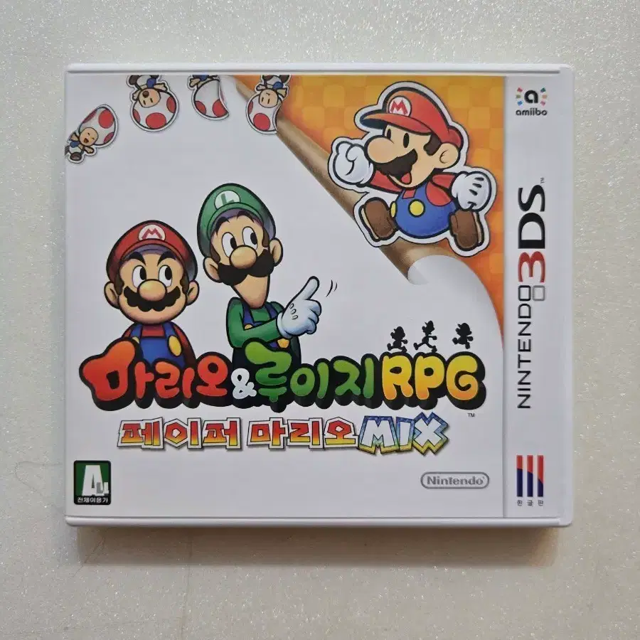 닌텐도 3DS 마리오&루이지 RPG 페이퍼 마리오 MIX