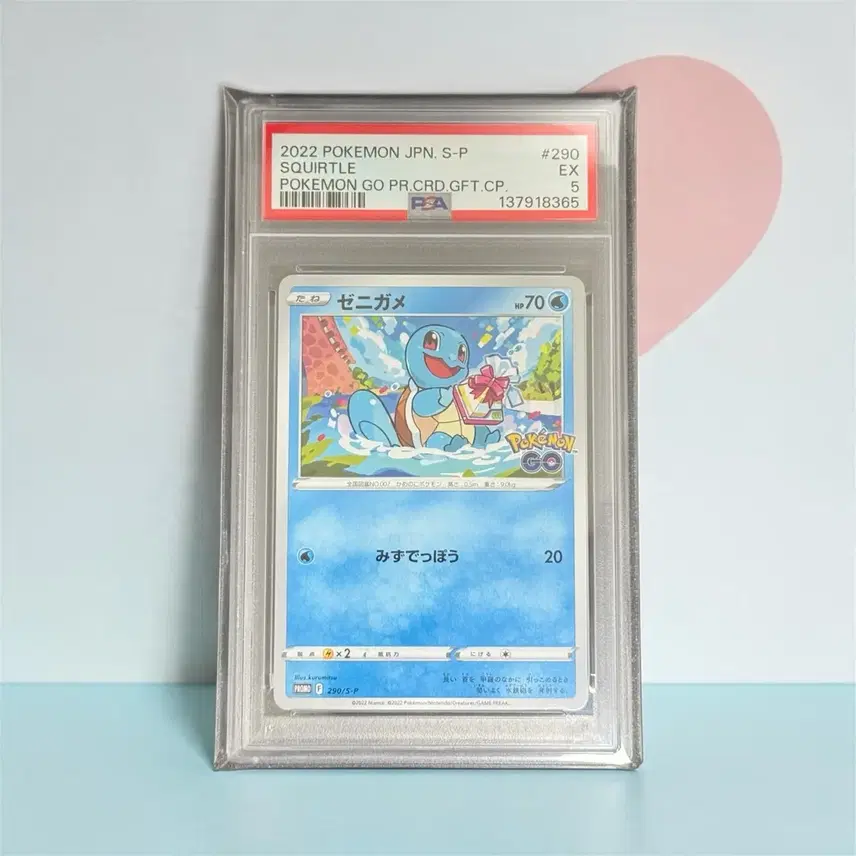포켓몬 카드 꼬부기 프로모 PSA 5