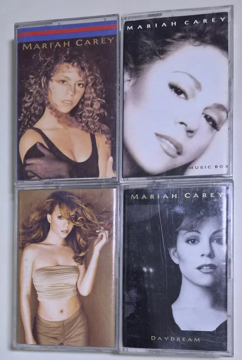 Mariah Carey 4 albums (unsealed cassette tapes)