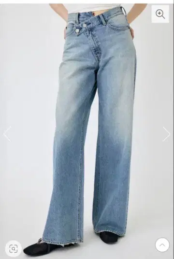 moussy CROSS WAIST WIDE STRAIGHT
