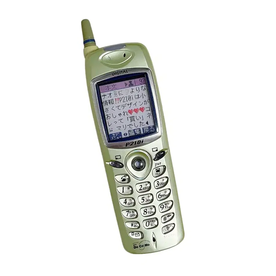 고전 렌티큘러 바형 목업폰 일본 모형폰 도코모 레트로 y2k docomo