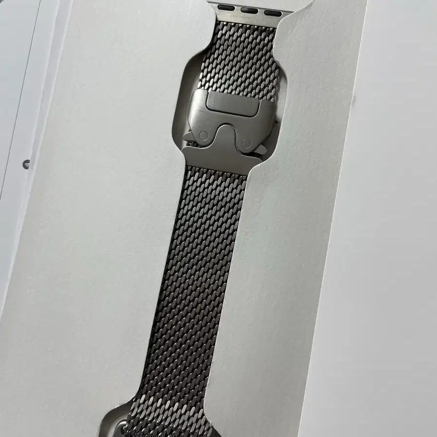 애플워치 티타늄 밀레니즈루프 내추럴 49mm SS급
