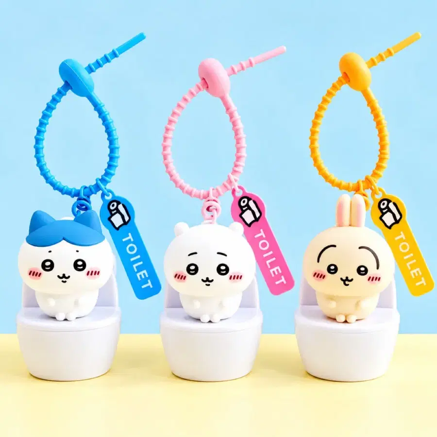 미개봉 치이카와 변기 키링