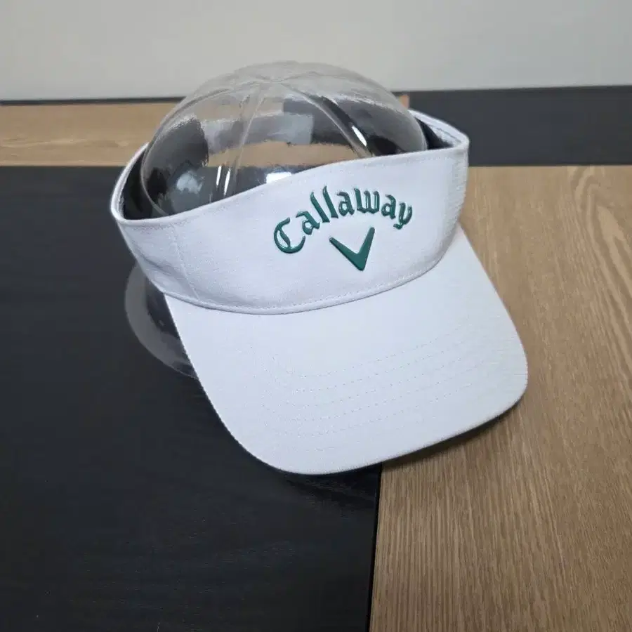 [상태좋음] 캘러웨이(CALLAWAY) 모자 공용 썬캡 화이트 골프
