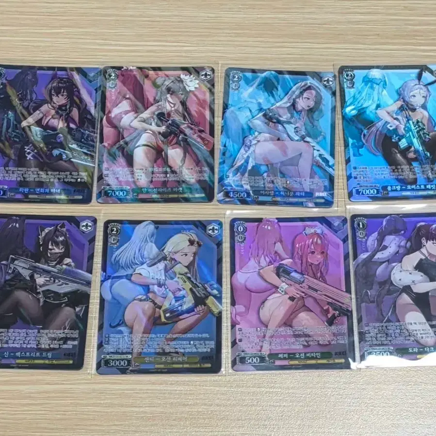 바이스슈발츠 니케 TCG 카드 SR1성 27장