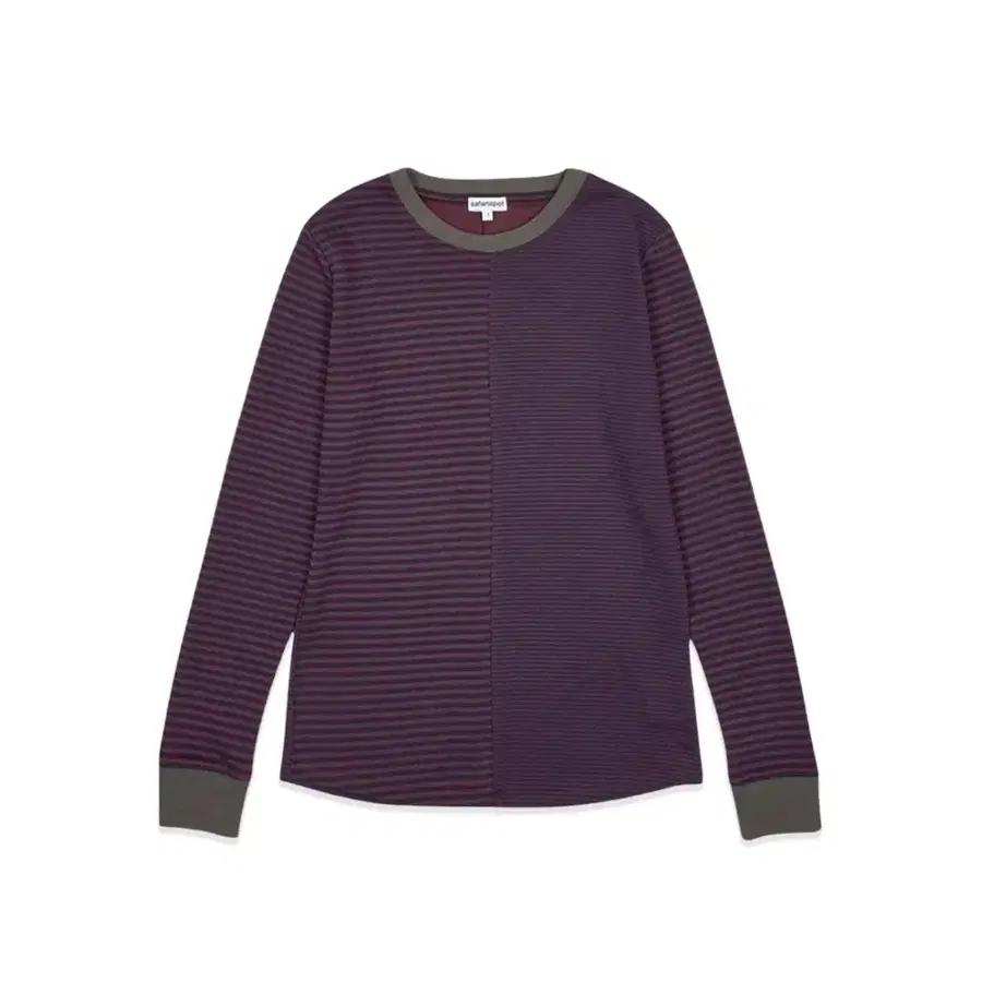 사파리스팟Block Stripe Long Sleeve