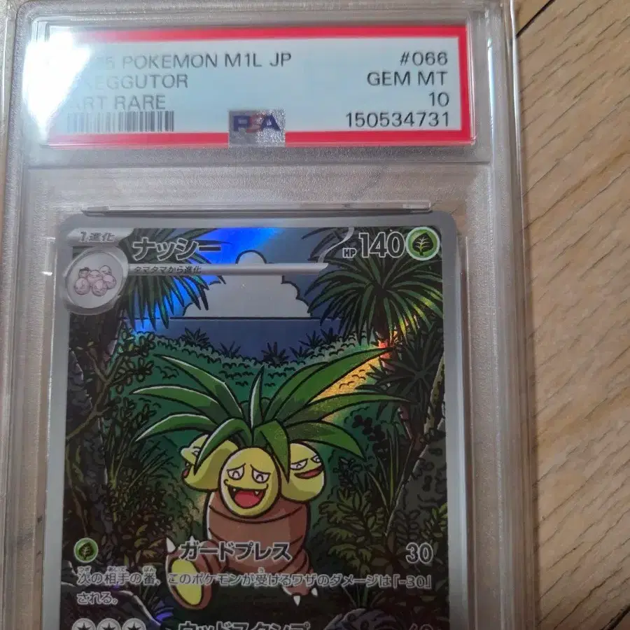 포켓몬 TCG psa10 나시 AR 메가브레이브 (일어판)