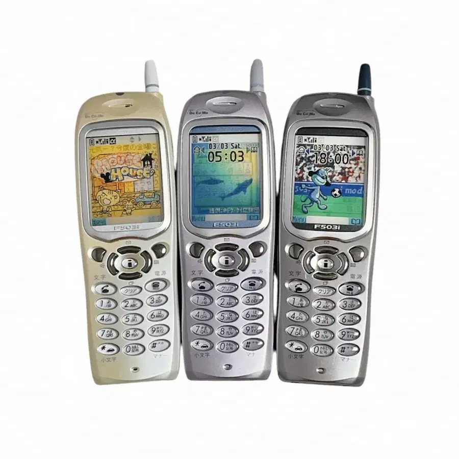 고전 렌티큘러 바형 목업폰 일본 모형폰 도코모 레트로 y2k docomo