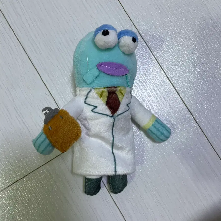 스폰지밥 시민 키링 인형