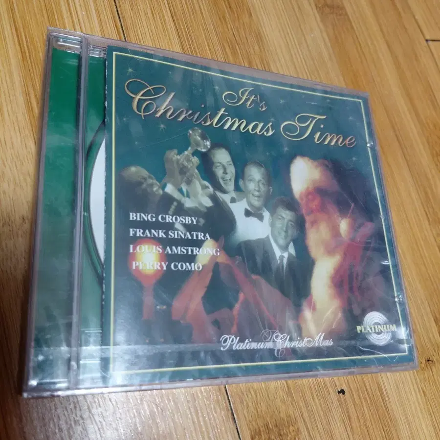 It's Christmas Time CD 앨범 빙 크로스비 프랭크 시나트라 루이 암스트롱 페리 코모