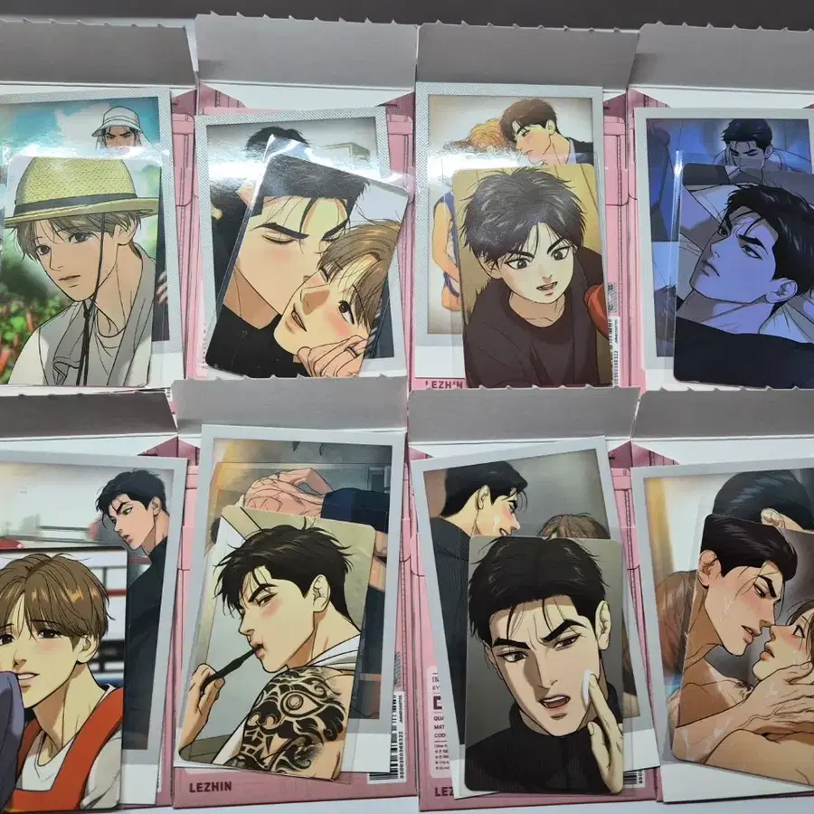 징크스 팝업 경단스튜디오 데이트 사진팩 일괄
