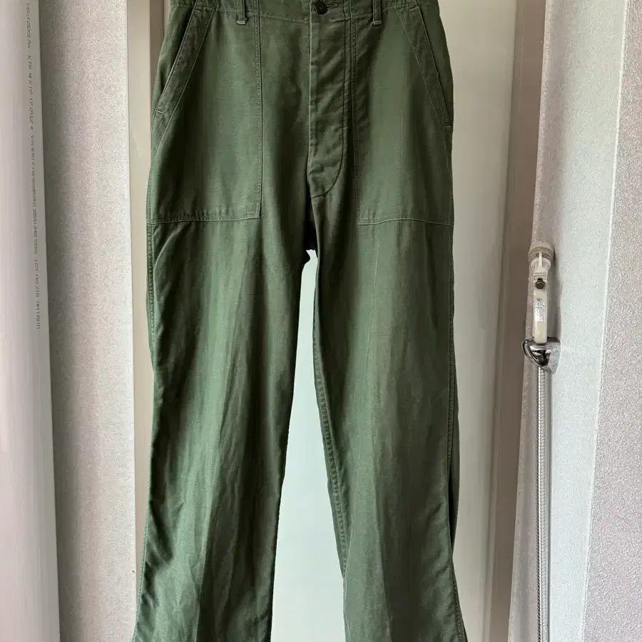 60s us army og107 빈티지 퍼티그팬츠