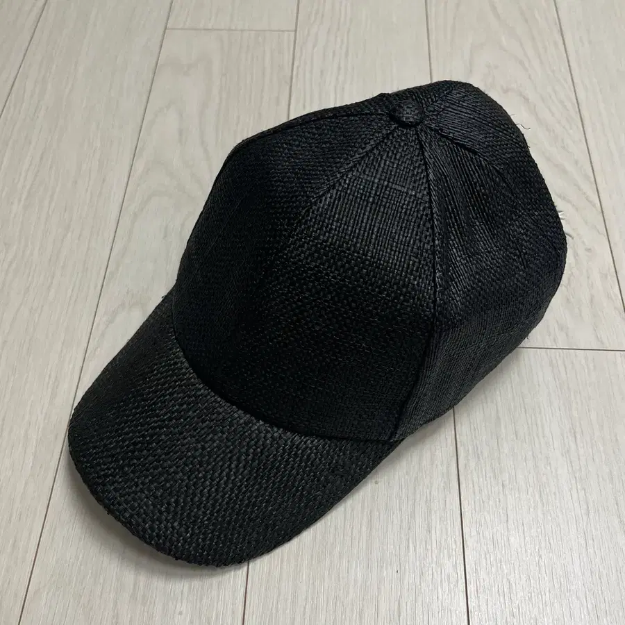 COS 코스 스트로우 밀짚 볼캡