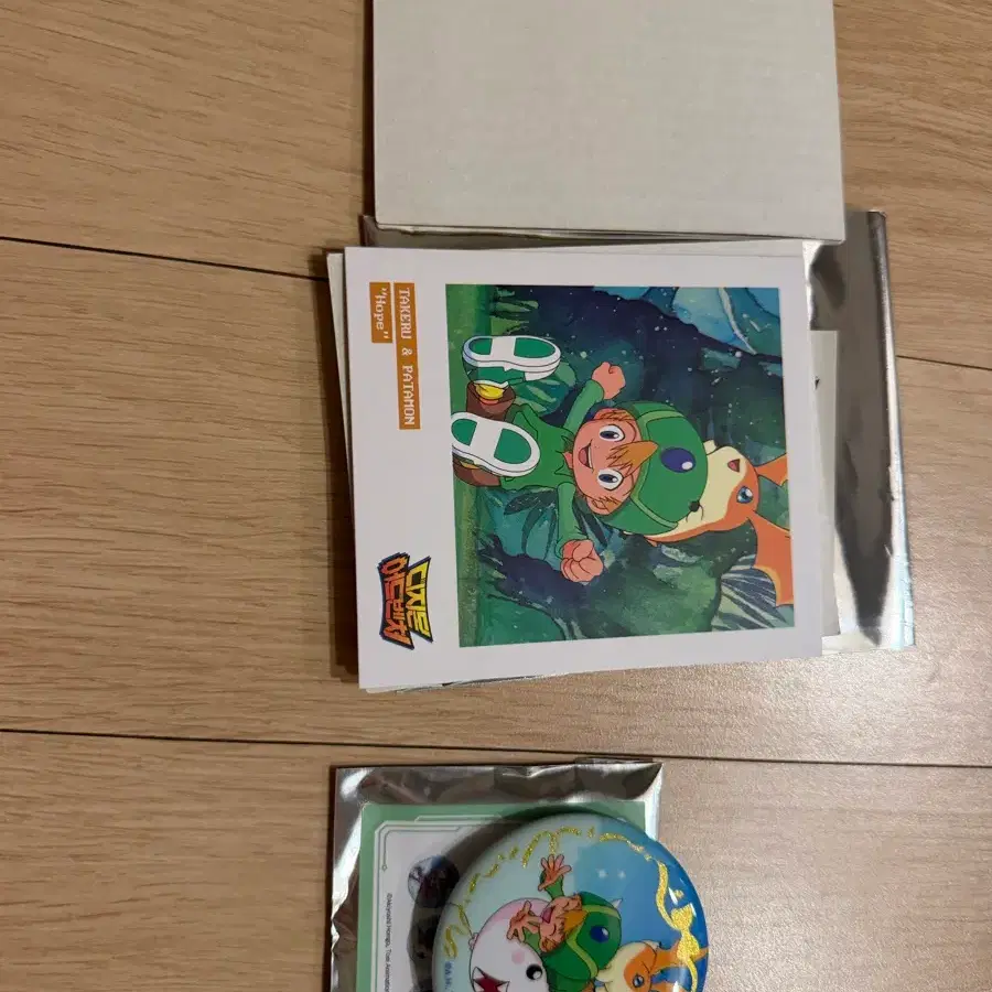 디지몬 다모여 페스타 리키 폴라로이드, 캔뱃지 일괄 판매합니다