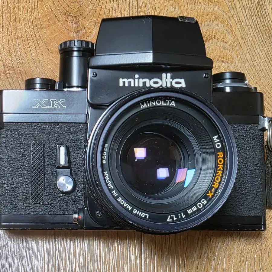 미놀타 XK 필름 카메라 + MD ROKKOR-X 50mm 1.7 렌즈
