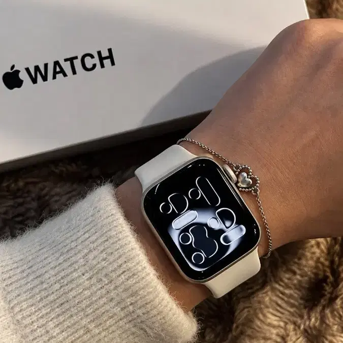 애플워치 SE3 44mm GPS 스타라이트 S급 풀박스 판매