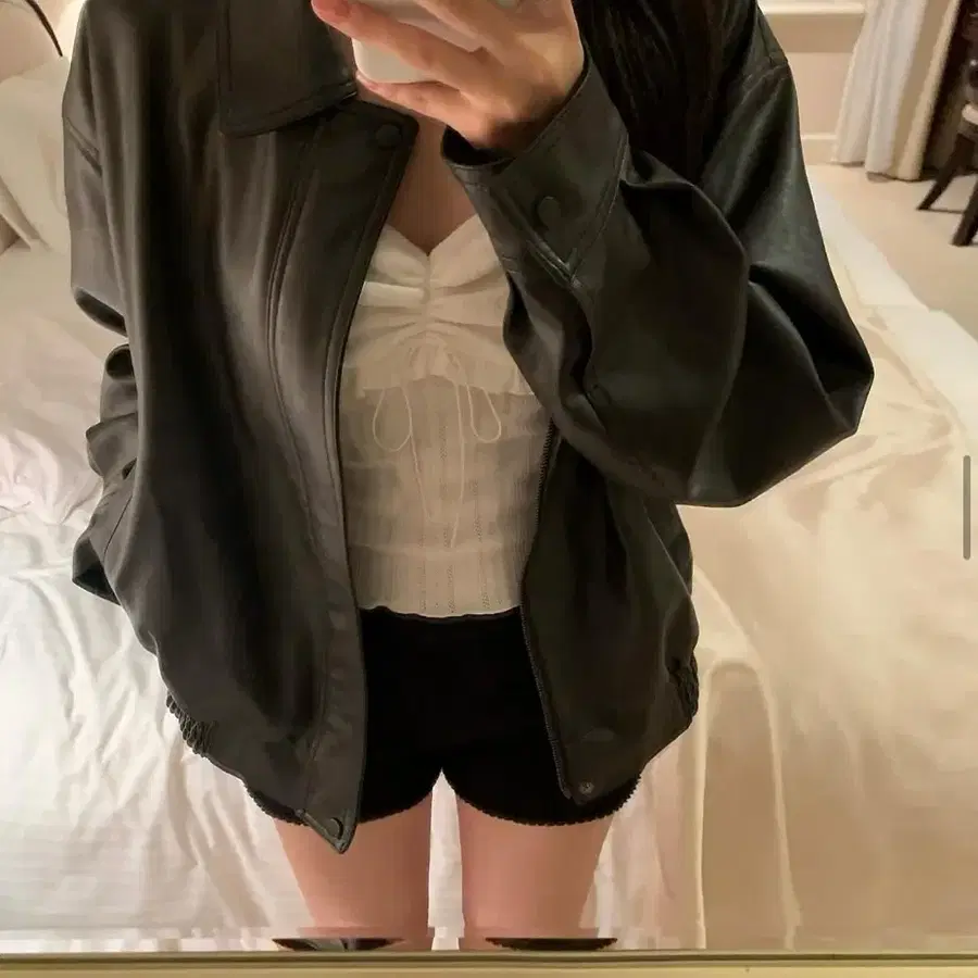 베르니마켓 레더자켓
