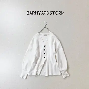 BARNYARDSTORM 허리 쉐이프 가디건 니트 사이즈 1