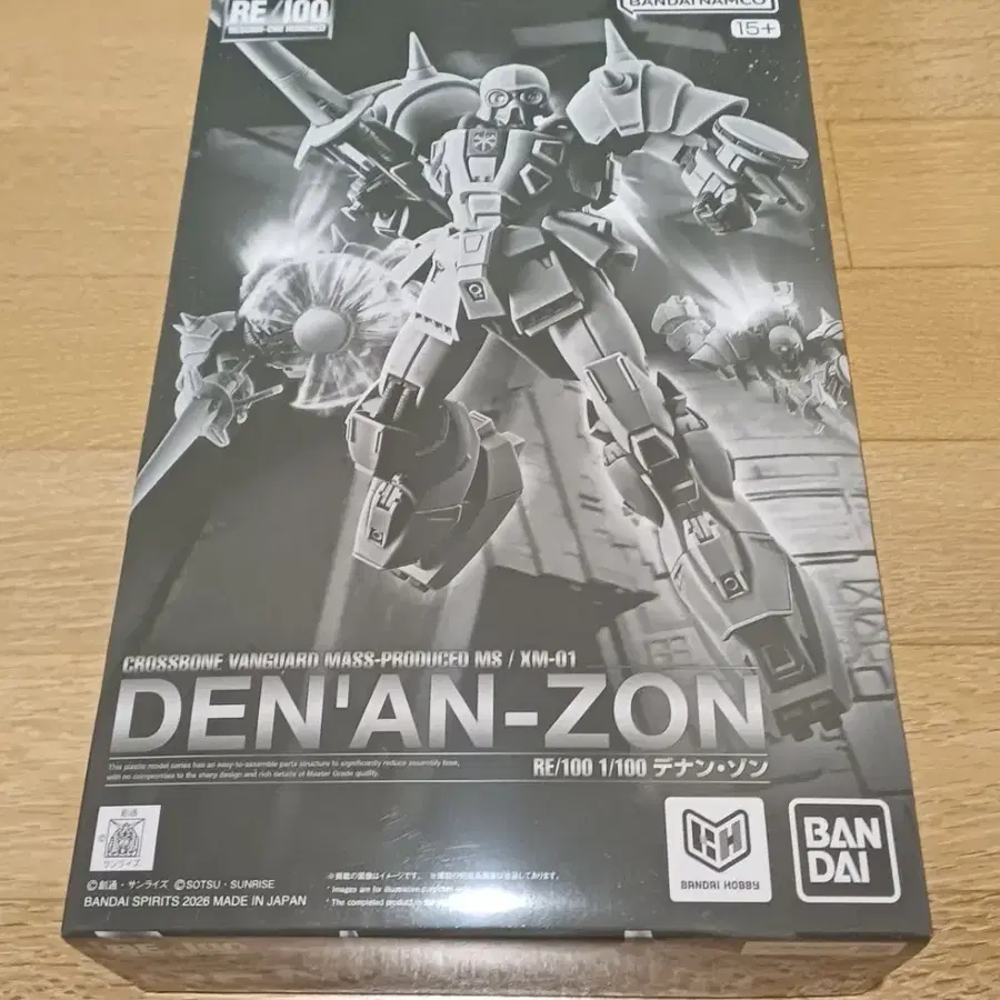 RE1/100 데난 존 Denan Zon 건담 [반다이 최신출시 건프라 정품, 미개봉 새상품]
