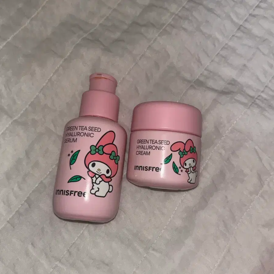 이니스프리 그린티 히알루론산 세럼 80ml, 크림 50ml 일괄 판매